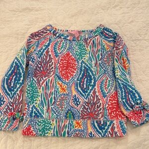 Lilly Pulitzer Vibrant Coral Reef Long Sleeve